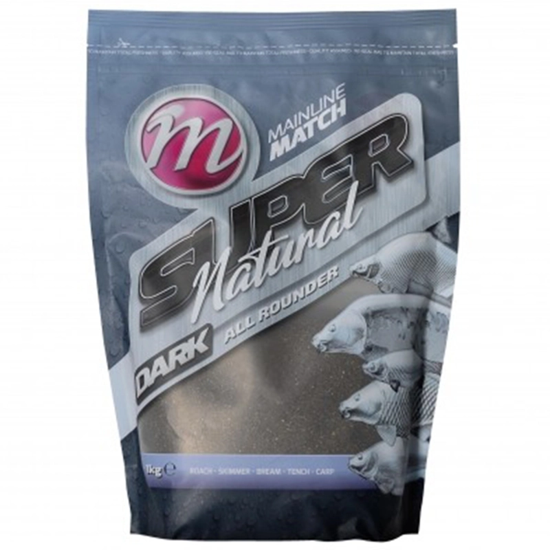Mainline Match Super Natural Dark Groundbait 1kg